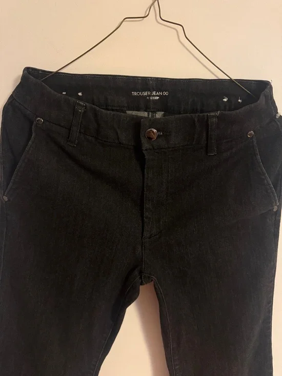 Chico’s Dark Wash Trouser Jeans Bootcut Mid Rise Denim - Picture 3 of 7